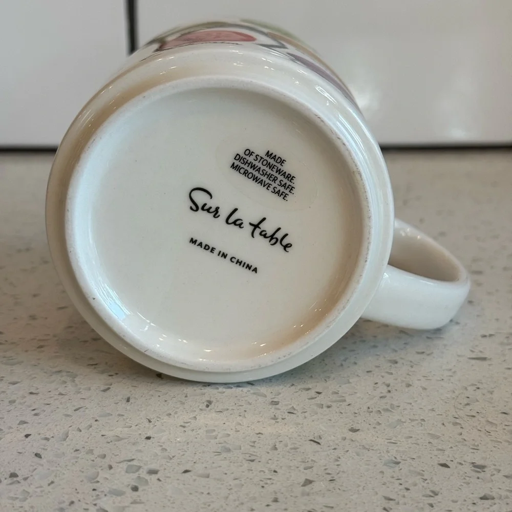 Sur La Table Macaron Mug Dining Essential